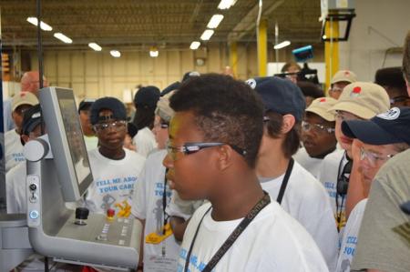 Manufacturing Camp for Middle School, 2016