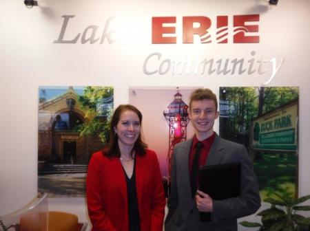 Job Shadow at ERIEBank (pre COVID)